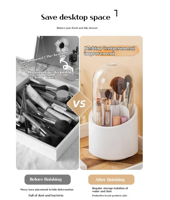 Organizador Giratorio para Brochas – Orden y Estilo en 360°