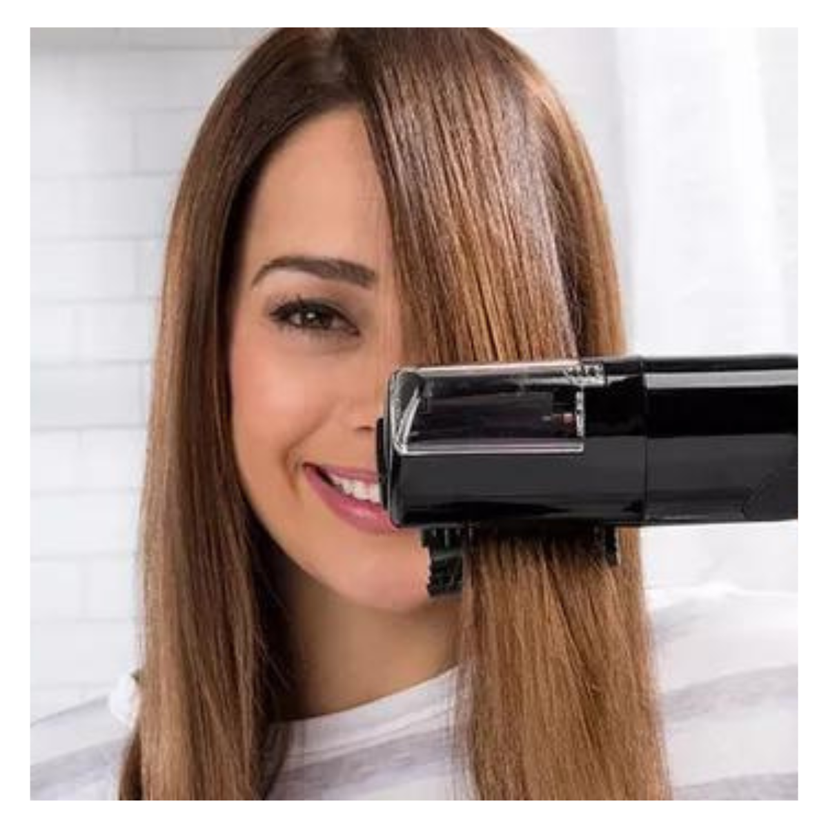 Cepillo Reparador de Puntas – Adiós al Frizz y al Cabello Quebrado