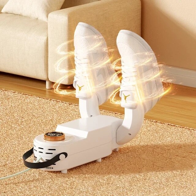 Secador UV 360° para Zapatos – Silencioso, Compacto y Potente