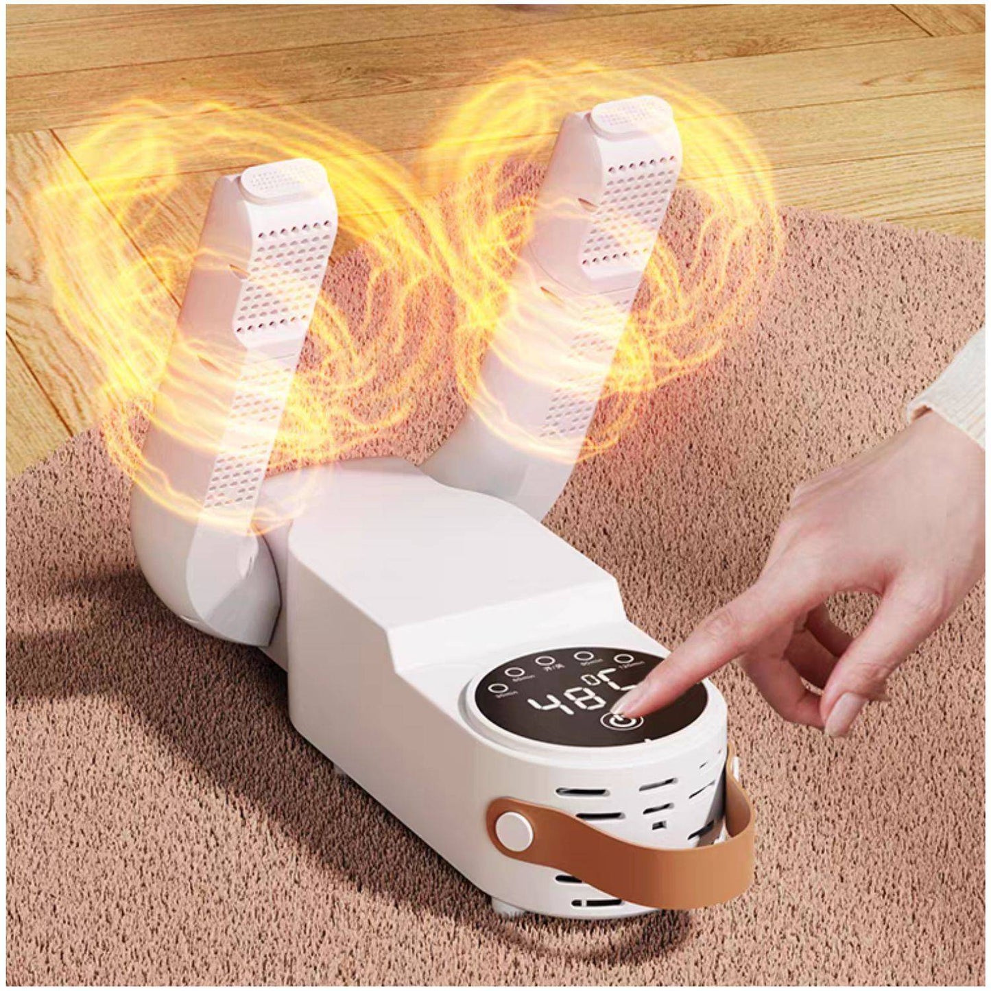 Secador UV 360° para Zapatos – Silencioso, Compacto y Potente
