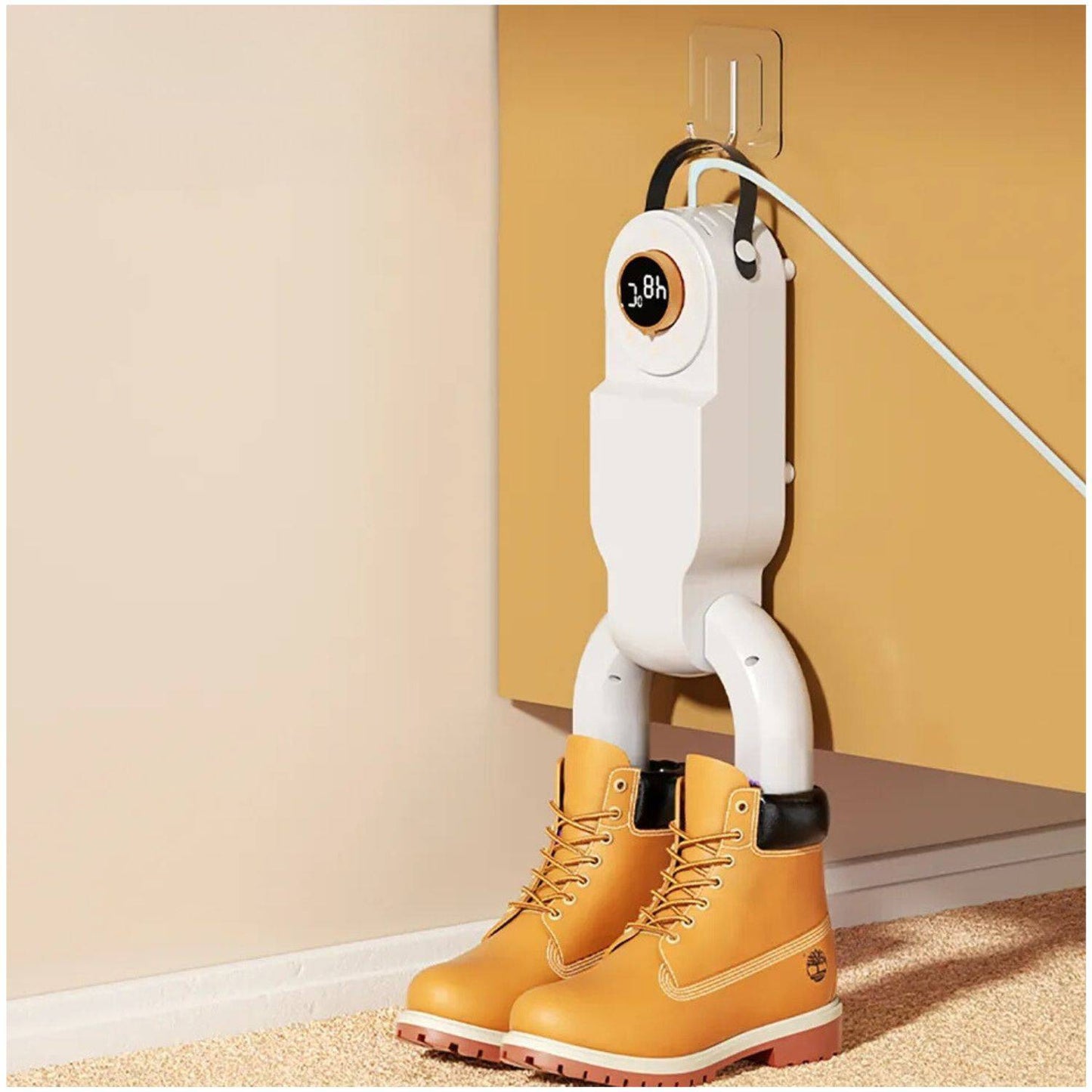 Secador UV 360° para Zapatos – Silencioso, Compacto y Potente