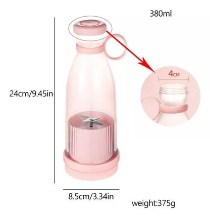 Licuadora USB Portátil – Compacta, Segura y Fácil de Usar