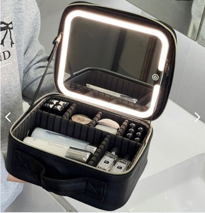 Cosmetiquero con Luz LED – Maquíllate Perfectamente en Cualquier Lugar